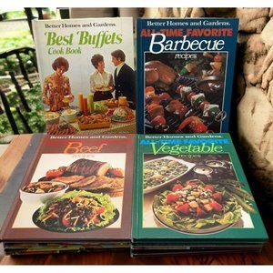 Cookbooks Lot 10 Better Homes and Gardens Vtg BHG HC 60s and 70s Recipes